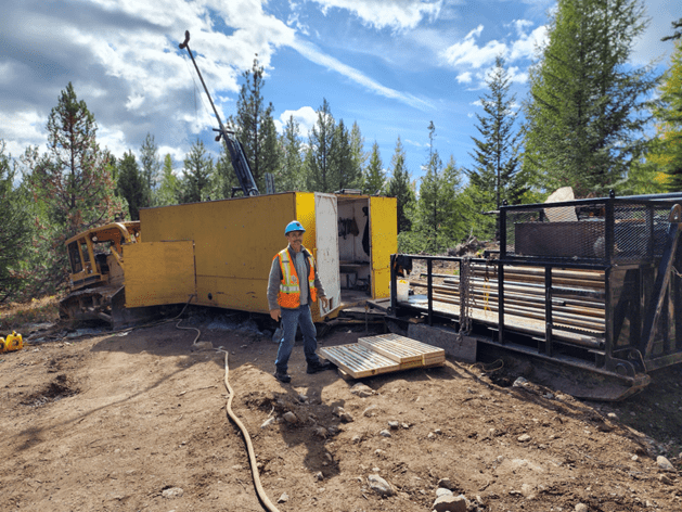 Amelia Gold mine