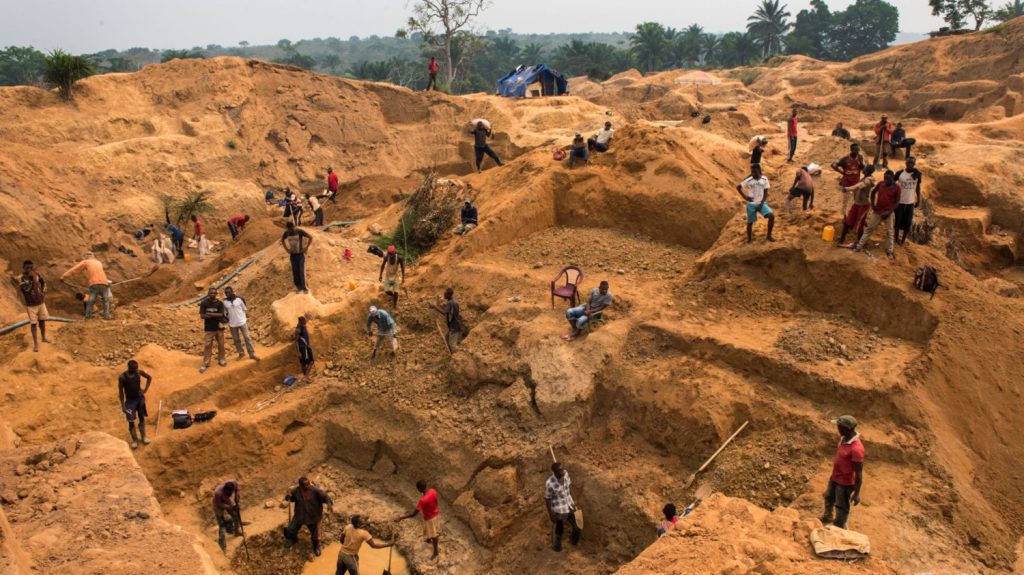 illegal mining