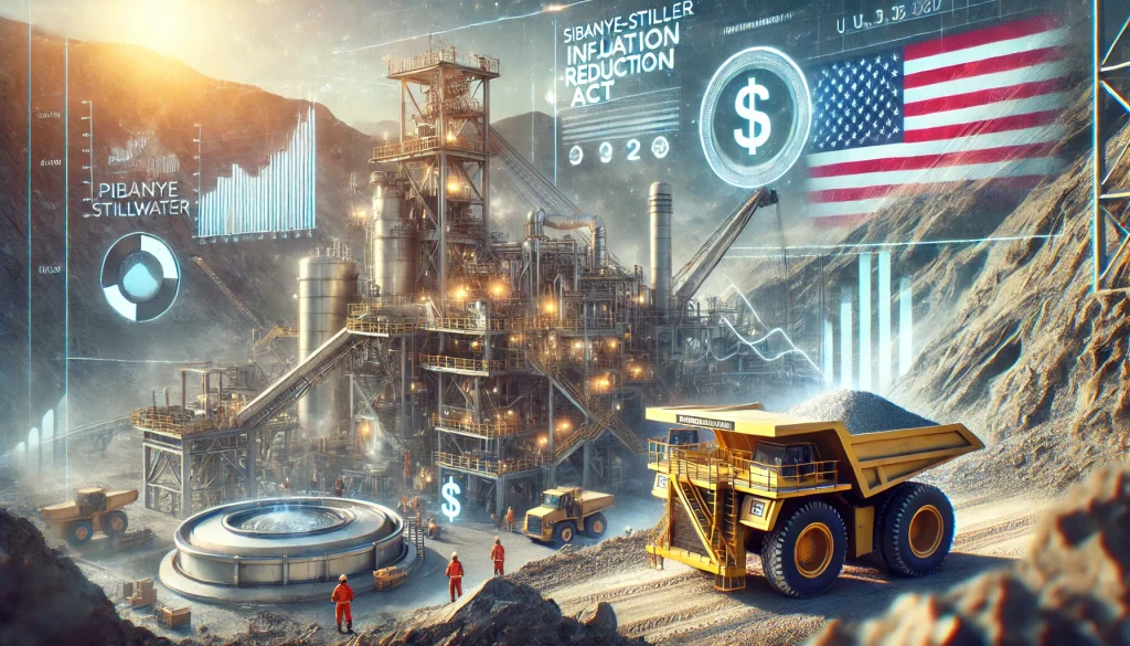 Sibanye-Stillwater Secures Boost from U.S. Incentives Amid Palladium and Platinum Market Volatility