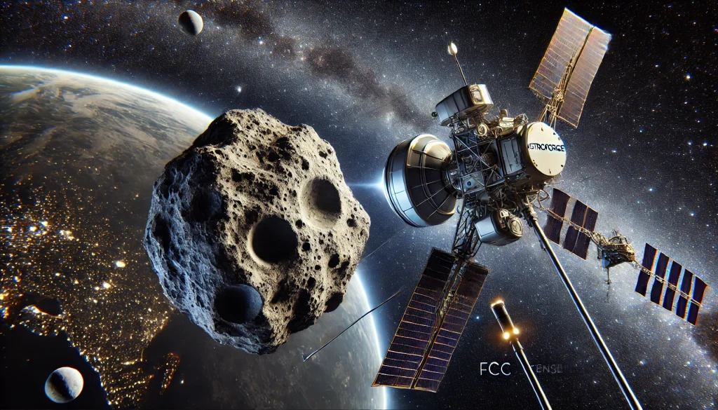 Deep space mining mission Asetroid mining