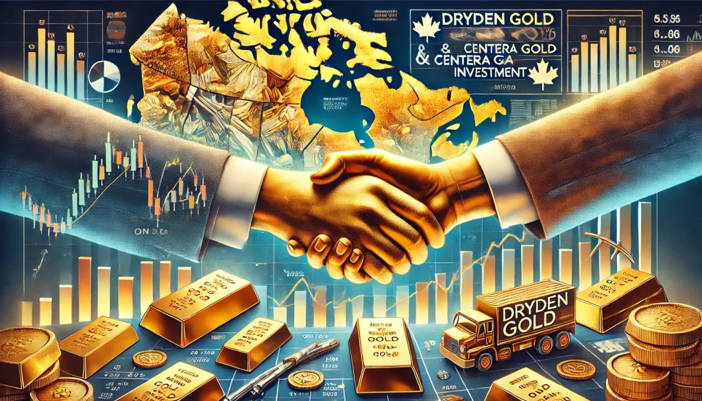 Dryden Gold stock