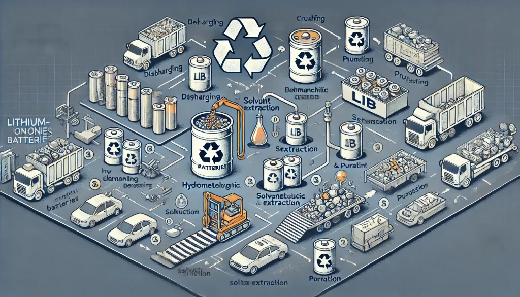 Lithium-Ion Battery Recycling