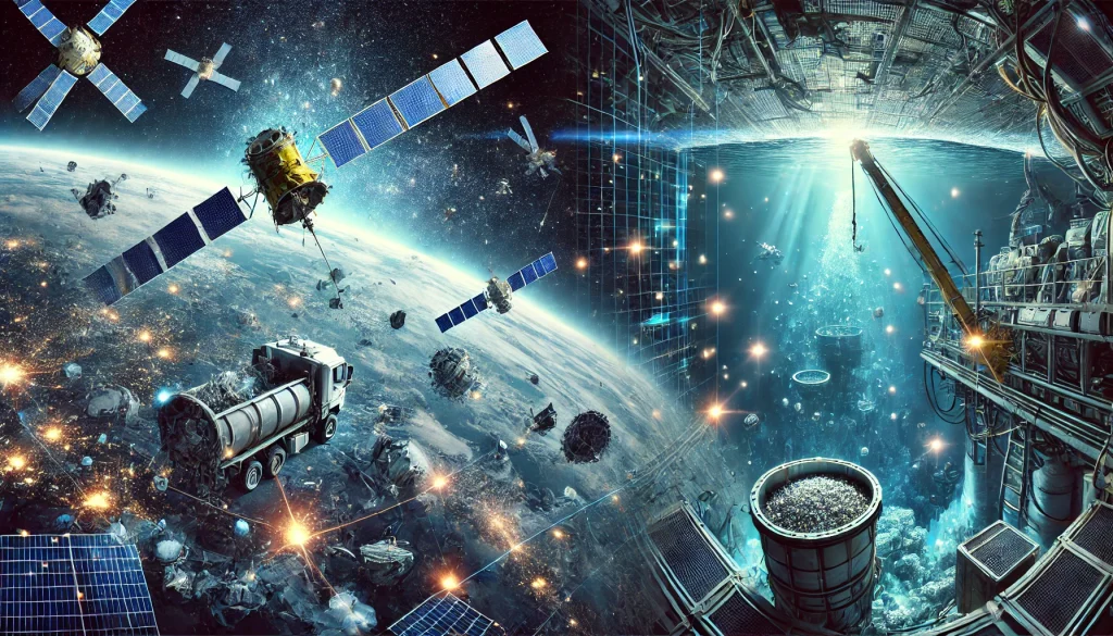 Space Debris and Deep-Sea Mining