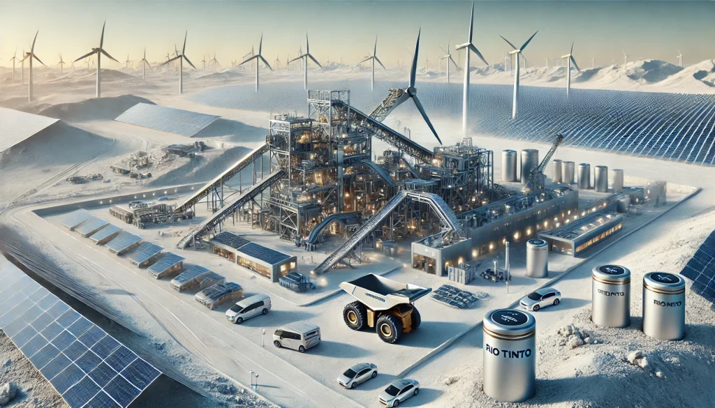 Lithium production