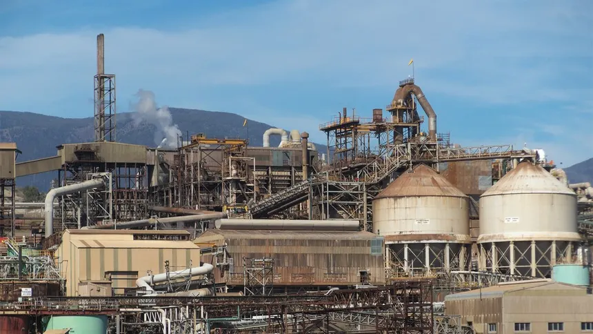 Nyrstar Port Pirie smelter site in South Australia
