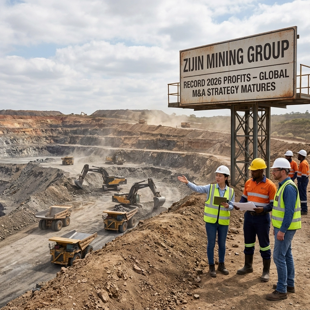 Mining Group Zijin Mining Projects Record 2026 Profits as | Skillings